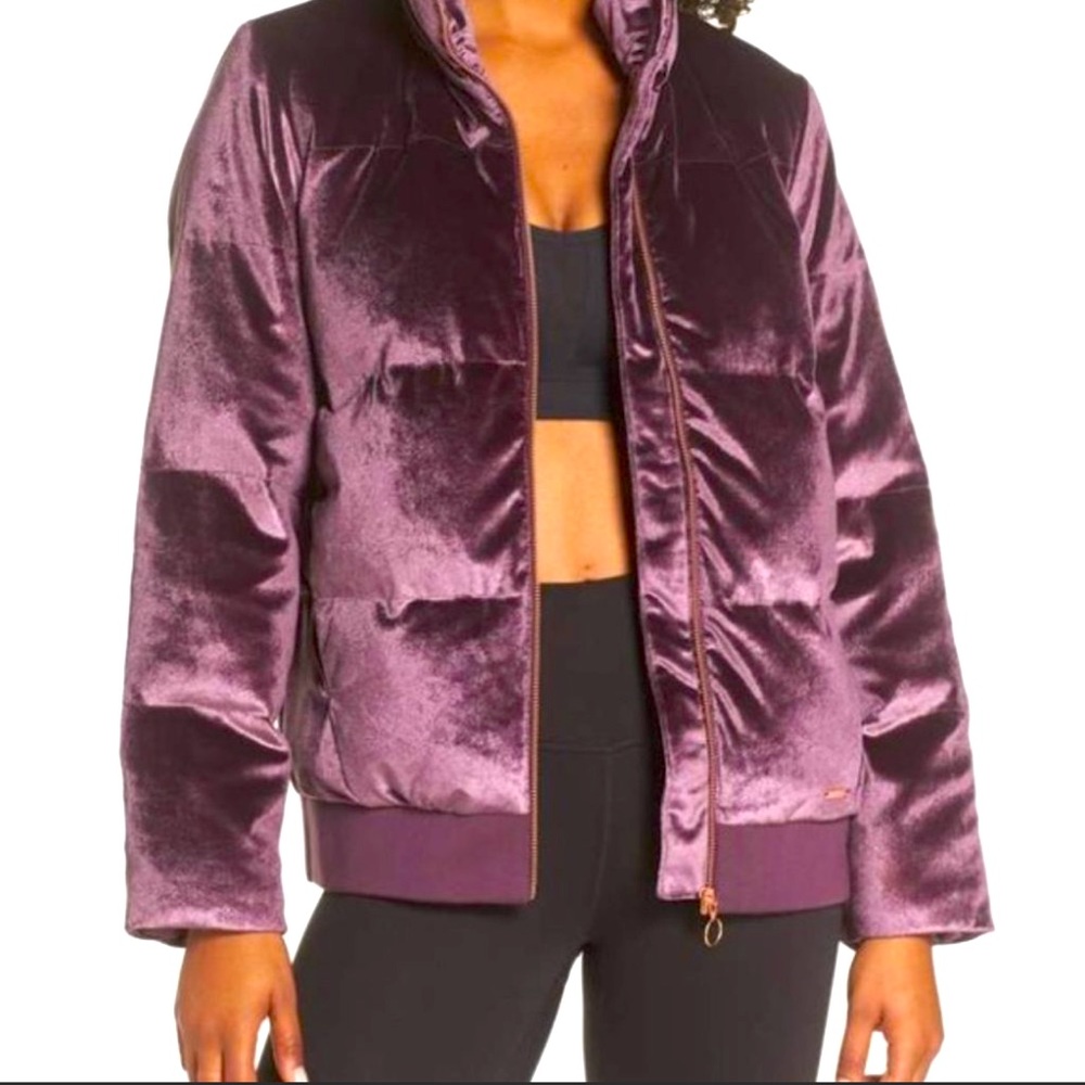 SWEATY BETTY plush puffer  Winter Coat Sz XL- $280